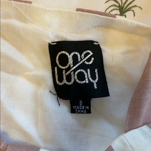 LF Striped Tie Crop Top - Picture 2 of 2